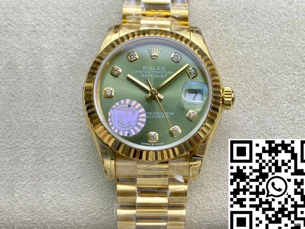 Gold Rolex Yellow M278278-0011 Factory Datejust 31MM TW 0829